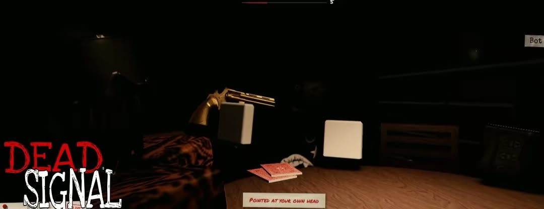 A view across the table in Dead Signal