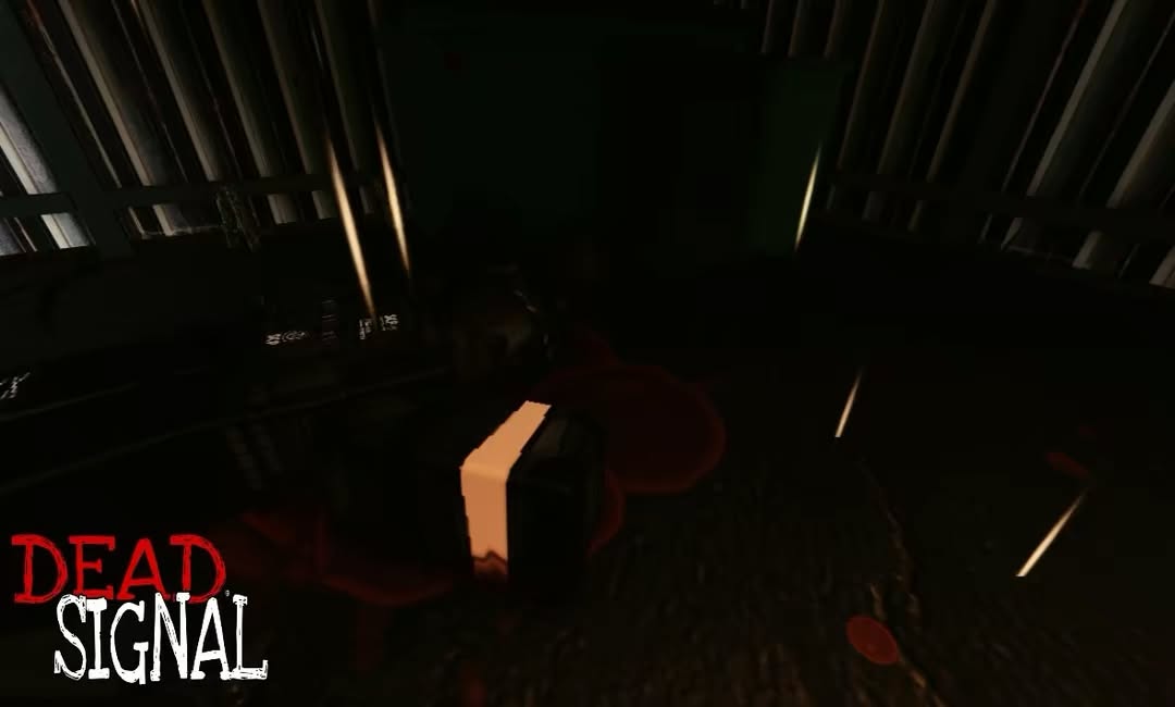 A low-light area in the game