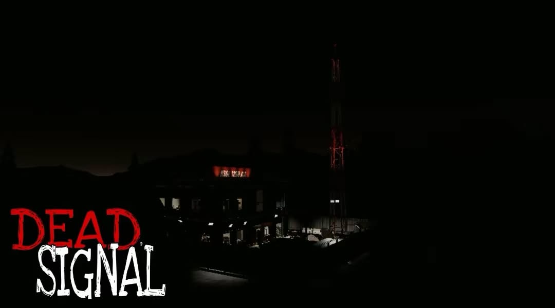 The game environment at night